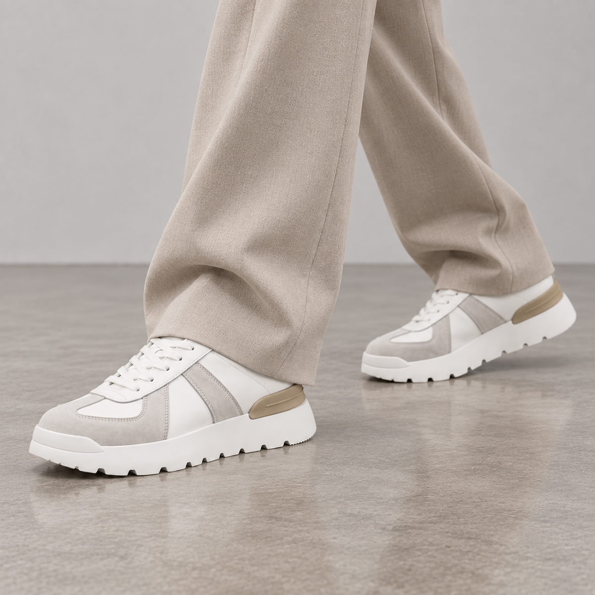 Mollo Riviera – sneaker rétro rehaussante homme, photo 2