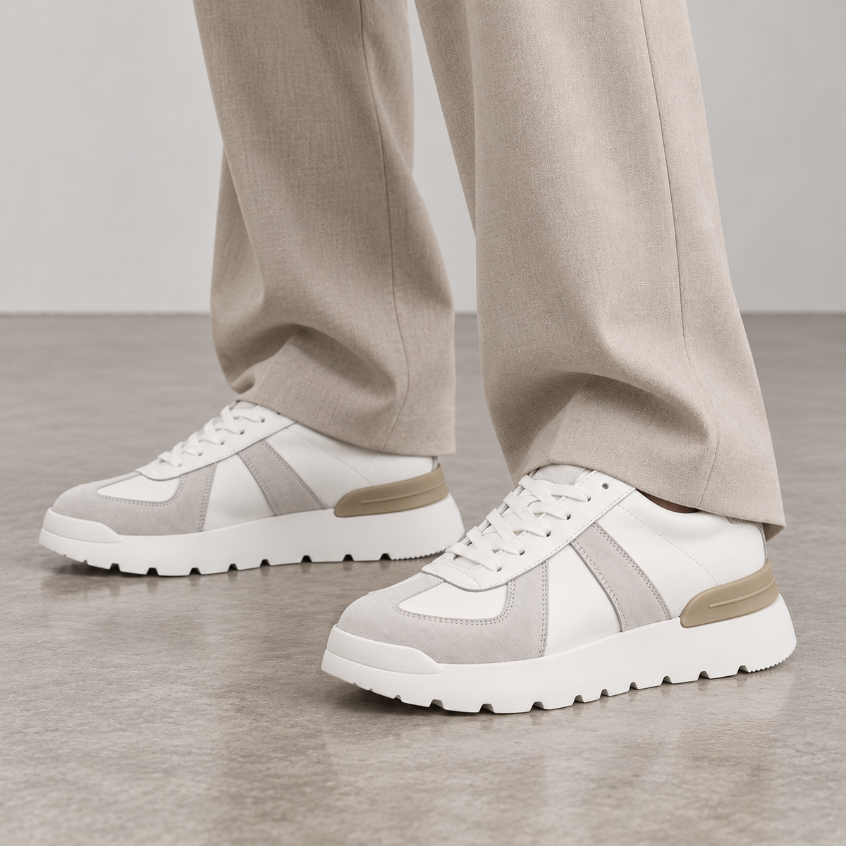 Mollo Riviera – sneaker rétro rehaussante homme, photo 4
